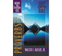 Walter C. Kaiser, Jr. Proverbs (Tascabile) Great Books of the Bible