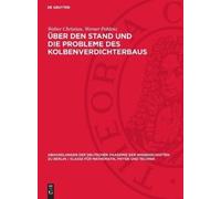 Walter Christian Über Den Stand Und Die Probleme Des Kolben (Copertina rigida)
