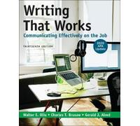 Walter E. Oliu Char Writing That Works: Communicating Effectively on (Tascabile)