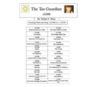 Walter F Picca The Tax Guardian.com (Tascabile)