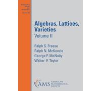 Walter F. Taylor Ralph S. Freese Ralph N. McKenzie G Algebras, Latti (Tascabile)