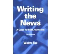 Walter Fox Writing the News (Tascabile)