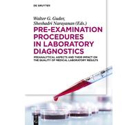 Walter G. Guder Pre-Examination Procedures in Laboratory Diag (Copertina rigida)