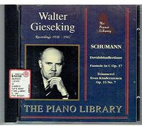 Walter Gieseking - Schumann;Davidsbundlertanze