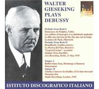 Walter Gieseking Walter Gieseking Plays Debussy (CD) Album