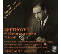 Walter Goehr Beethoven: Sinfonie Nr. 9 d-Moll Op. 125 - Die legendäre Einsp (CD)