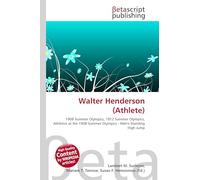 Walter Henderson (Athlete): 1908 Summer Olympics, 1912 Summer Olympics, Athletics at the 1908 Summer Olympics - Men's Standing High Jump