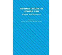 Walter Jacob Gender Issues in Jewish Law (Tascabile) Progressive Halakhah