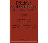 Walter Jaeschke Vorlesungen Über Das Leben Jesu Vorlesung Übe (Copertina rigida)