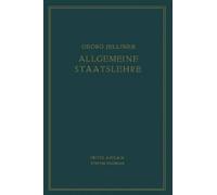 Walter Jellinek Georg Jellinek Allgemeine Staatslehre (Tascabile)