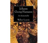 Walter Lowrie Johann Georg Hamann (Tascabile)