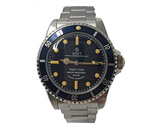 Walter Mitt Royal Marine Diver Merced Acciaio Automatico Blu Orologio Unisex