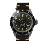 Walter Mitt Sea Diver Acciaio 316L Automatico Miyota Nero Pelle Orologio Unisex
