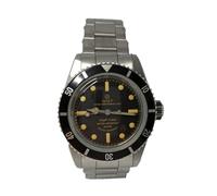 Walter Mitt Sea Diver Steel Vintage Acciaio Automatico Nero Orologio Uomo