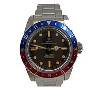 Walter Mitt Sea Diver Vintage Automatico Acciaio Nero Rosso Blu Orologio Uomo