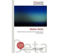 Walter Nicks: Katherine Dunham, Howard University, Karamu House, Lavinia Williams