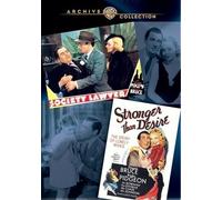 Walter Pidgeon Doppio Feature: Society Lawyer / Stronger Than Desire DVD (1939)