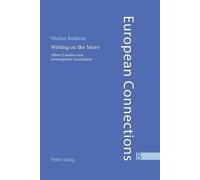 Walter Redfern Writing on the Move (Tascabile) European Connections