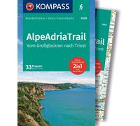Walter Theil KOMPASS Wanderführer AlpeAdriaTrail, Vom Großglockner n (Tascabile)