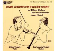 Walter Verdehr/james Niblock - Double Concertos For Violin & Clarinet