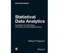Walter W. Piegorsch Statistical Data Analytics (Tascabile)