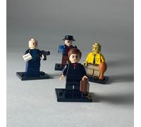 Walter White Saul Goodman Gustavo Gus Mike - Figurine Type Lego Breaking Bad