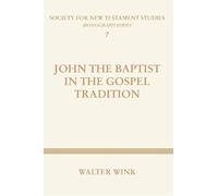Walter Wink John The Baptist in the Gospel Tradition (Tascabile)