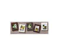 walther design Cornice da galleria La Casa marrone, per 5 foto 8 x 11 cm
