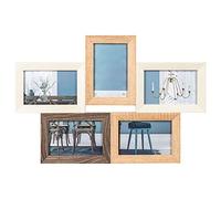 walther design 5X 10x15 cm con passe-partout, cornice in legno Fiorito EF515M