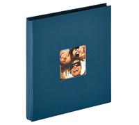 walther design album fotografico blu 400 foto 10x15 cm Album slip-in con ritaglio di copertina, Fun EA-110-L