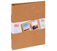 walther design album fotografico marrone 15 x 20 cm con rilegatura in corda PIMP AND CREATE MA-098-P