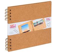 walther design album fotografico marrone 19 x 19 cm PIMP E CREATE SA-019-P