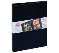 walther design album fotografico nero 15 x 20 cm con rilegatura in corda PIMP AND CREATE MA-098-B