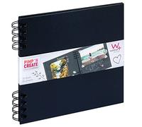 walther design album fotografico nero 19 x 19 cm PIMP E CREATE SA-019-B