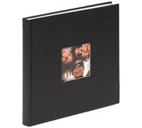 walther design album fotografico nero 26 x 25 cm con ritaglio di copertina, Fun FA-205-B