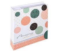 walther design Album Fotografico Rosa Salmone 200 Foto 13 x 18 cm Album di Appunti Amazing Memories ME-487-R