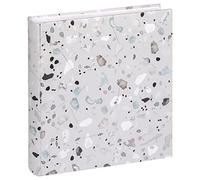 walther design Album Fotografico Terrazzo, 30x30 cm, Stone Grey, FA-298-3