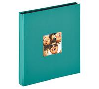 walther design album fotografico verde petrolio 400 foto 10x15 cm Album slip-in con ritaglio copertina, Fun EA-110-K