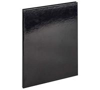 walther design Beyond - Cartellina per condoglianze, Formato DIN A4, Colore: Nero