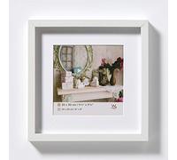 walther design bianca 40 x 40 cm con passe-partout, cornice in legno Stoccolma EA444W