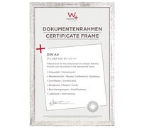 Walther Design BP130S Peppers, Cornice In Legno 21X29,7 cm, Argento