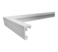 walther design Chair 30x40 Alluminio Argento 20 x 27 cm 300 mm 400 mm AJ040S