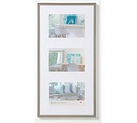 walther design cornice acciaio 3x 10x15 cm galleria con passe-partout, New Lifestyle cornice plastica KV315D