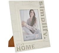 walther design Cornice Bianca 13 x 18 cm in Legno con Scritte decorativeSimplify YS318W