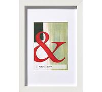 walther design Cornice Stoccolma in legno bianca 13 x 18 cm EA318W