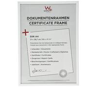 walther design Cornice Bianca 21 x 29,7 cm (DIN A4) Nuovo Stile di Vita Cornice in plastica KV130W