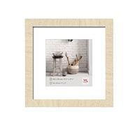 walther design Cornice Bianco Crema 30 x 30 cm Home Cornice in Legno HO330W