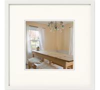 walther design cornice bianco polare 15 x 15 cm Peppers Cornice in legno BP150V