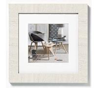 walther + design Home Cornice in legno 40x40 cm BIANCO POLARE - bianco 430782