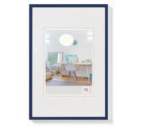 Walther KV015B New Lifestyle - Cornice per foto in plastica, Plastica, blu, 50 x 70 cm